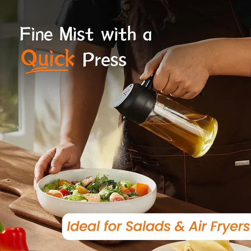 2 in 1 Oil Dispenser & Spray Jug - 470ML