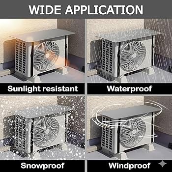 Heavy Duty Waterproof AC Outdoor Cover (1- 1.5 Ton)