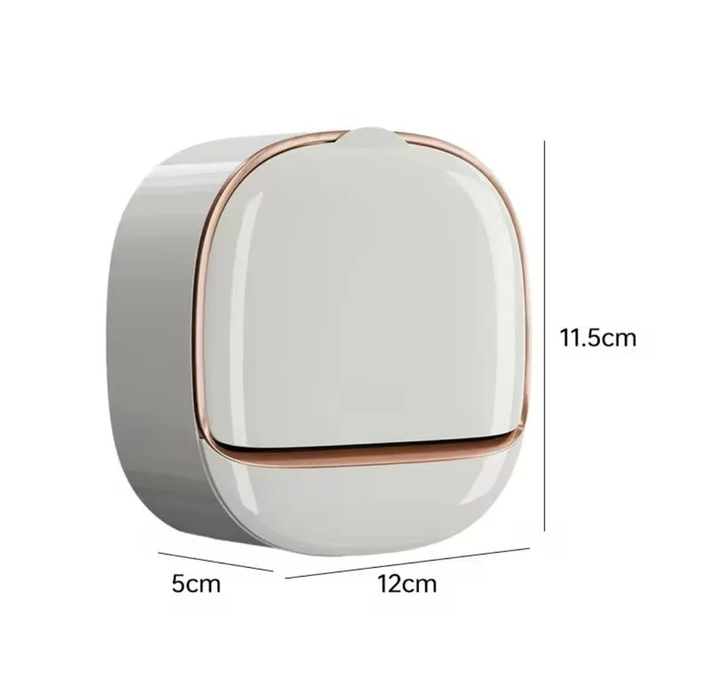 Luxury Soap Holder With Drain Tray (Random Colours)