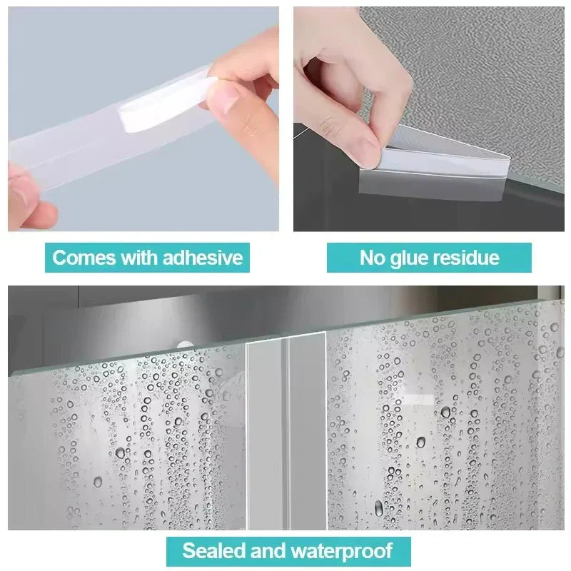 5 Meter Silicone Door Draft Stopper & Window Seal Strip